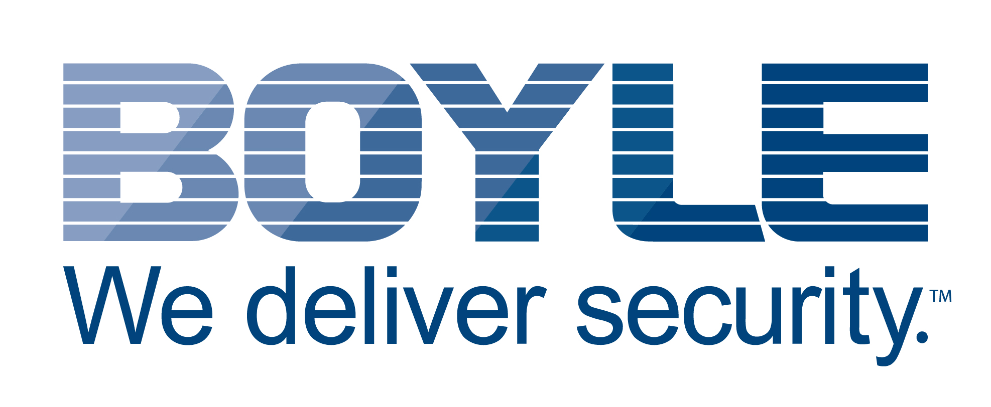 text reads Boyle We deliver security